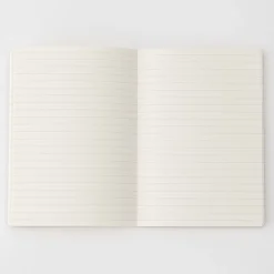 New Muji Cuaderno abierto plano de papel de alta calidad A6 ‐ Gris