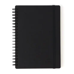 Outlet Muji Cuaderno de doble alambre de papel de alta calidad, con goma