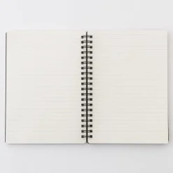 Outlet Muji Cuaderno de doble alambre de papel de alta calidad, con goma
