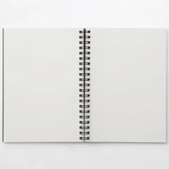 Hot Muji Cuaderno de doble alambre de papel reciclado