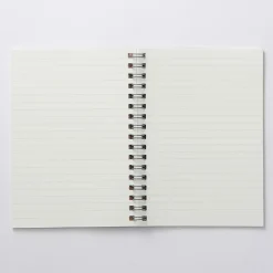 Best Muji Cuaderno de doble anilla en papel de árboles de plantación A6