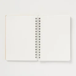 Clearance Muji Cuaderno de doble anillo de papel de alta calidad con cuadrícula de puntos A6