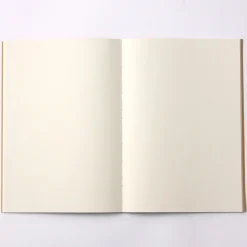 Clearance Muji Cuaderno de papel reciclado Rojo A5 One Colour