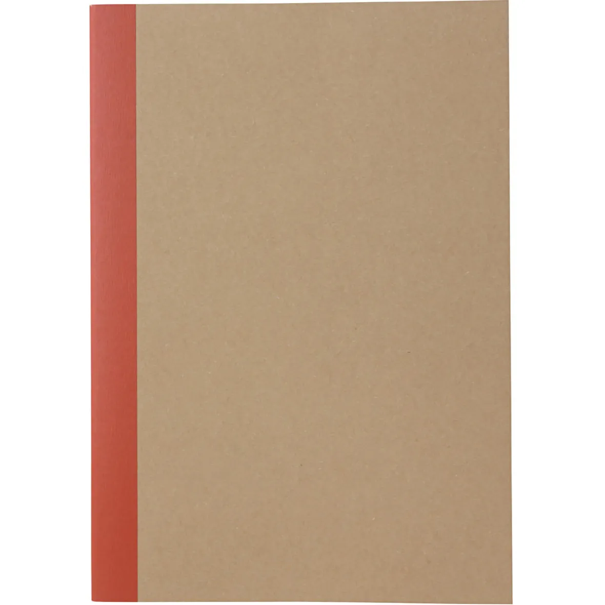Clearance Muji Cuaderno de papel reciclado Rojo A5 One Colour