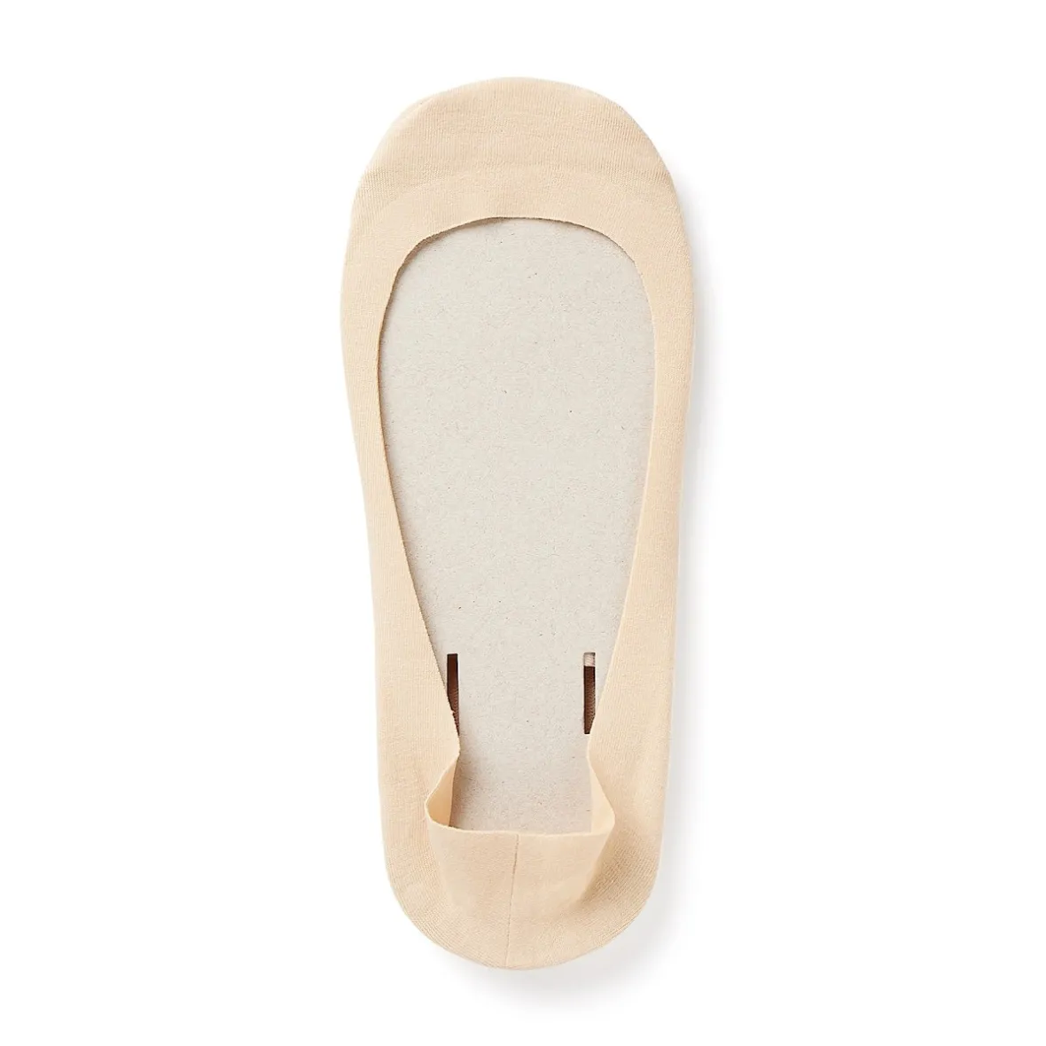 Muji Cubrepiés bajo con agarre en el talon (mujer)