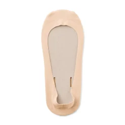 Muji Cubrepiés bajo con agarre en el talon (mujer)