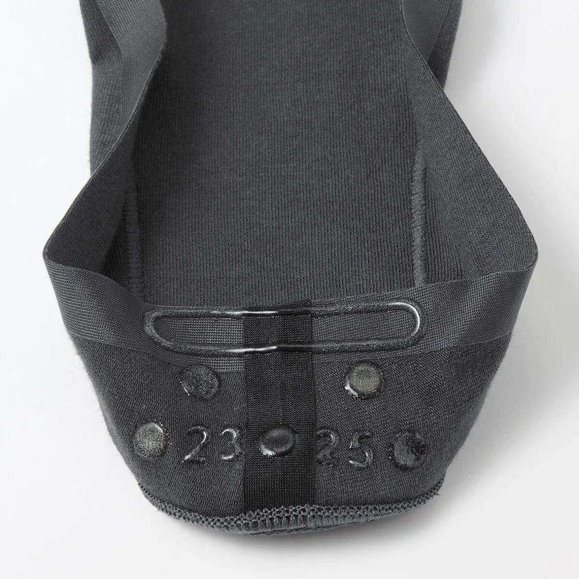 Muji Cubrepiés bajo con agarre en el talon (mujer)