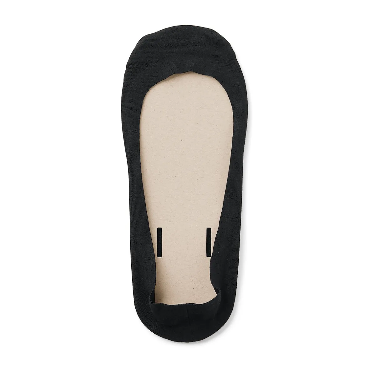 Muji Cubrepiés bajo con agarre en el talon (mujer)