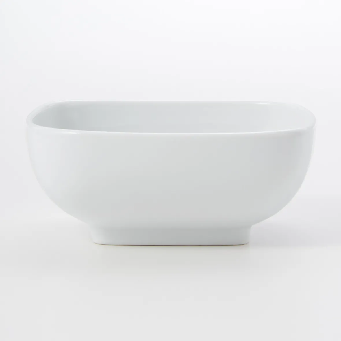 Online Muji Cuenco cuadrado de porcelana blanco