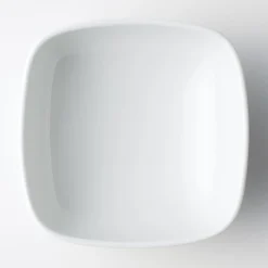 Online Muji Cuenco cuadrado de porcelana blanco
