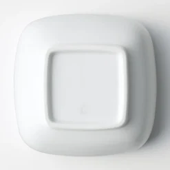 Online Muji Cuenco cuadrado de porcelana blanco