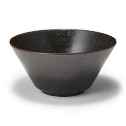 Best Muji Cuenco para noodles de de cerámica Mino ‐ Esmalte negro