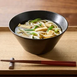 Best Muji Cuenco para noodles de de cerámica Mino ‐ Esmalte negro