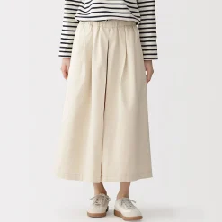 Sale Muji Culottes ligeros de sagra y mezcla de kapok para mujer