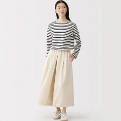 Sale Muji Culottes ligeros de sagra y mezcla de kapok para mujer