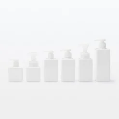 Hot Muji Dispensador de jabón PET tanslucido ‐ 400ml