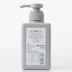 Hot Muji Dispensador de jabón PET tanslucido ‐ 400ml