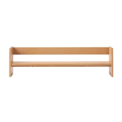 Discount Muji Estante superior de escritorio de madera de roble
