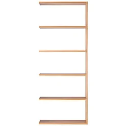 Best Muji Estantería adicional ancha de roble con 5 estantes