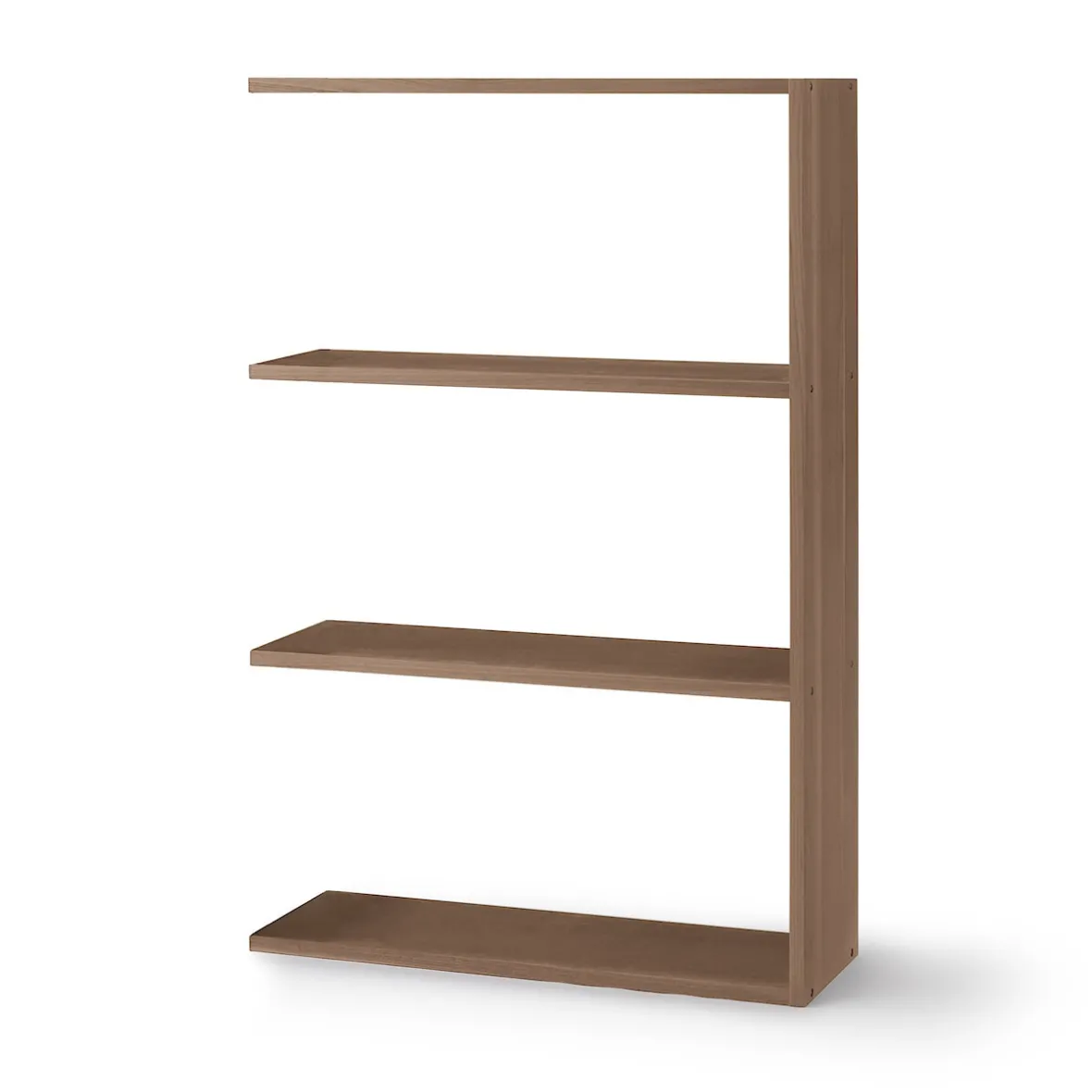Discount Muji Estantería adicional ancha de nogal con 3 estantes