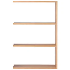 Best Muji Estantería adicional ancha de roble con 3 estantes