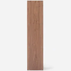 Best Muji Estantería adicional estrecha de nogal con 3 estantes