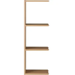 Sale Muji Estantería adicional estrecha de roble con 3 estantes