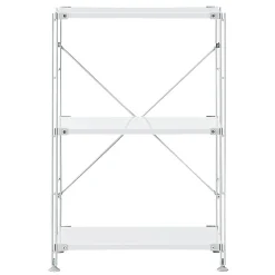 Outlet Muji Estantería de acero gris claro - Estrecha, pequeña