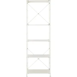 Muji Estantería de acero gris claro - Estrecha, grande