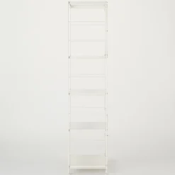 Muji Estantería de acero gris claro - Estrecha, grande