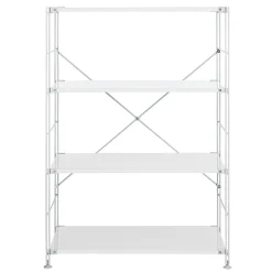Outlet Muji Estantería de acero gris claro - Ancha, mediana