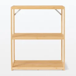 Clearance Muji Estantería de bambú de 3 niveles