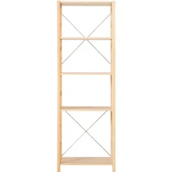 Muji Estantería de pino An. 58 cm (5 estantes)