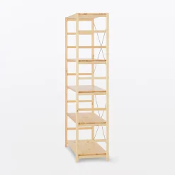 Muji Estantería de pino An. 86 cm (5 estantes)
