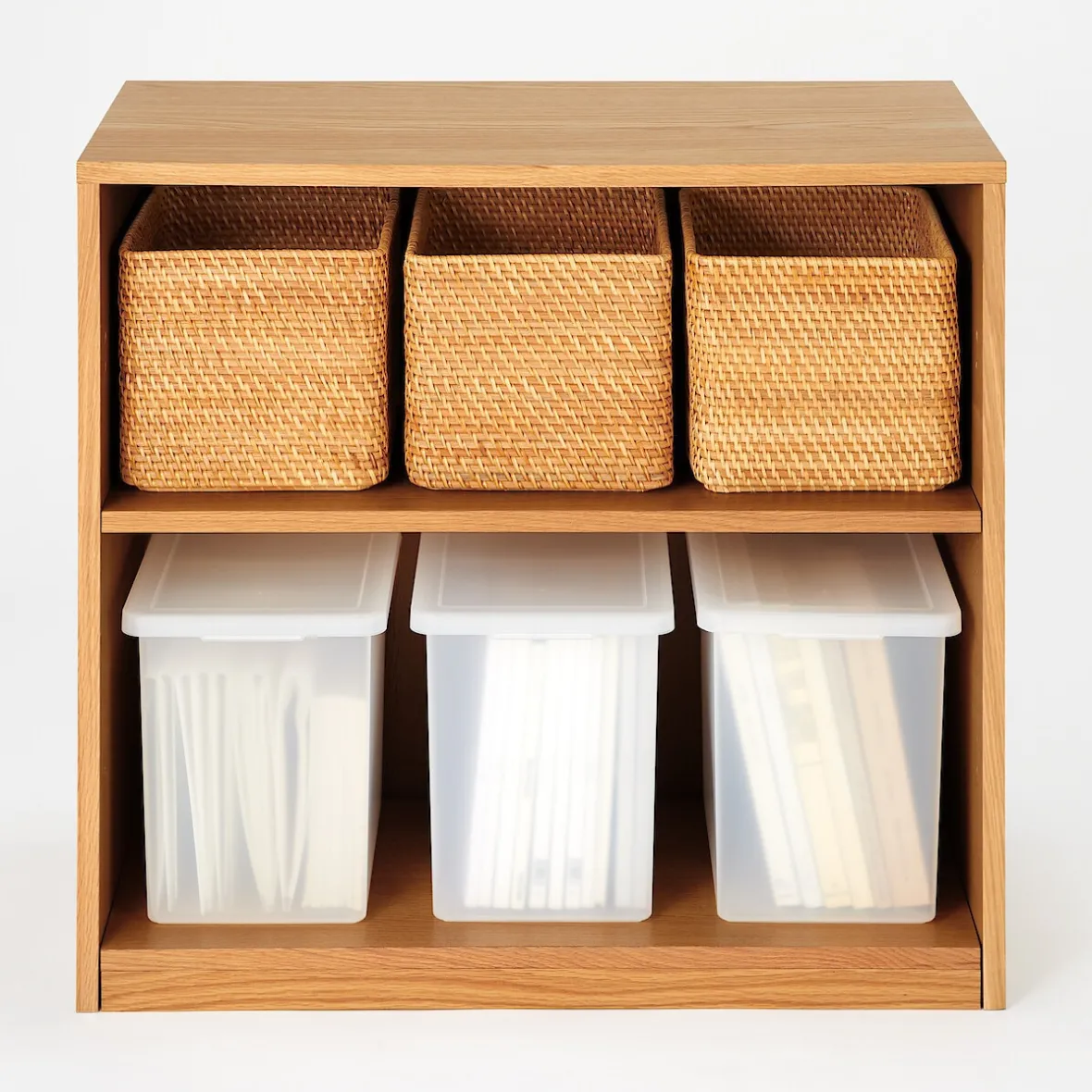 Clearance Muji Estantería de roble