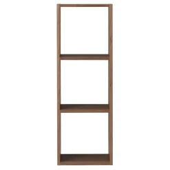New Muji Estantería estrecha de nogal con 3 estantes