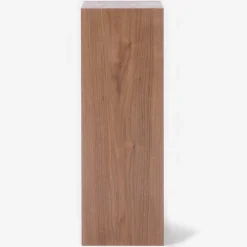 Hot Muji Estantería estrecha de nogal con 2 estantes
