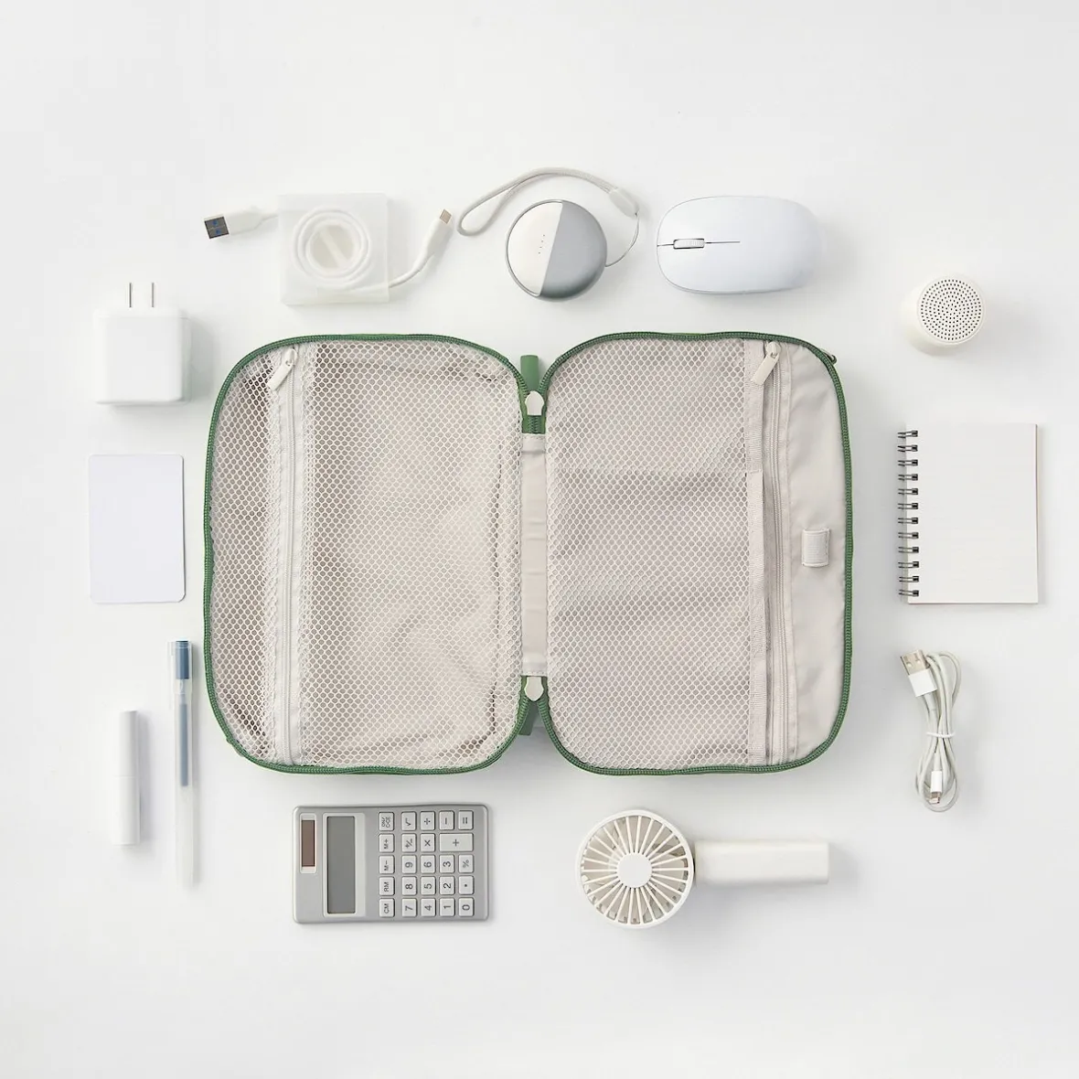 Discount Muji Estuche Combinations Case PU ‐ Grande, Gris