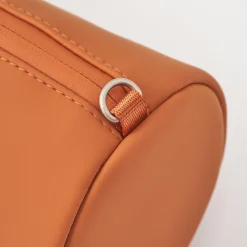 Outlet Muji Estuche Combinations Case de PU ‐ Cilíndrica, Naranja