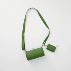Outlet Muji Estuche Combinations Case de PU ‐ Cilíndrica, Naranja