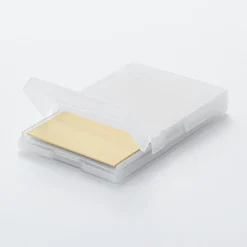 Muji Estuche doble para tarjetas de PP
