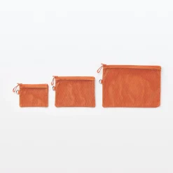 Sale Muji Estuche pequeño con doble cremallera L