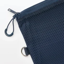 Sale Muji Estuche pequeño con doble cremallera L