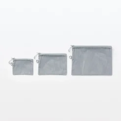Sale Muji Estuche pequeño con doble cremallera L