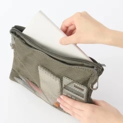 Sale Muji Estuche pequeño con doble cremallera L