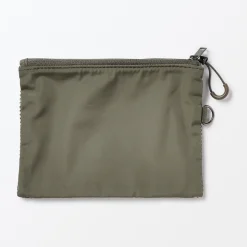 New Muji Estuche pequeño con doble cremallera M