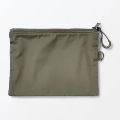 New Muji Estuche pequeño con doble cremallera M