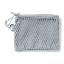 Clearance Muji Estuche pequeño con doble cremallera S Gris