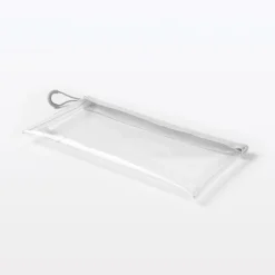 Sale Muji Estuche transparente de TPU 10x19.5cm