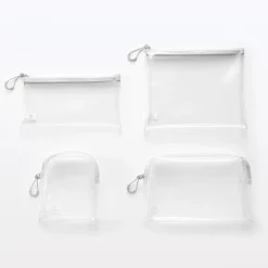 Sale Muji Estuche transparente de TPU 10x19.5cm